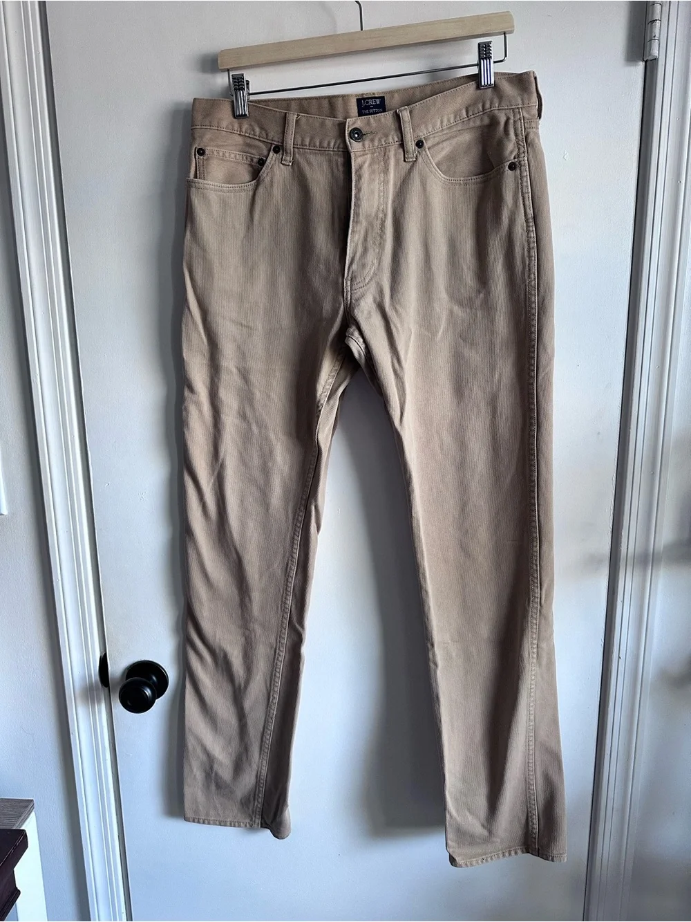 J. Crew Men's Chino Pants in Light Khaki